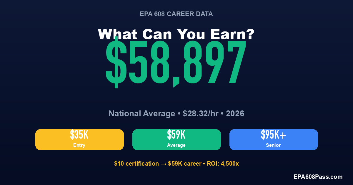 Salario y Empleos EPA 608: ¿Cuánto Puedes Ganar?
